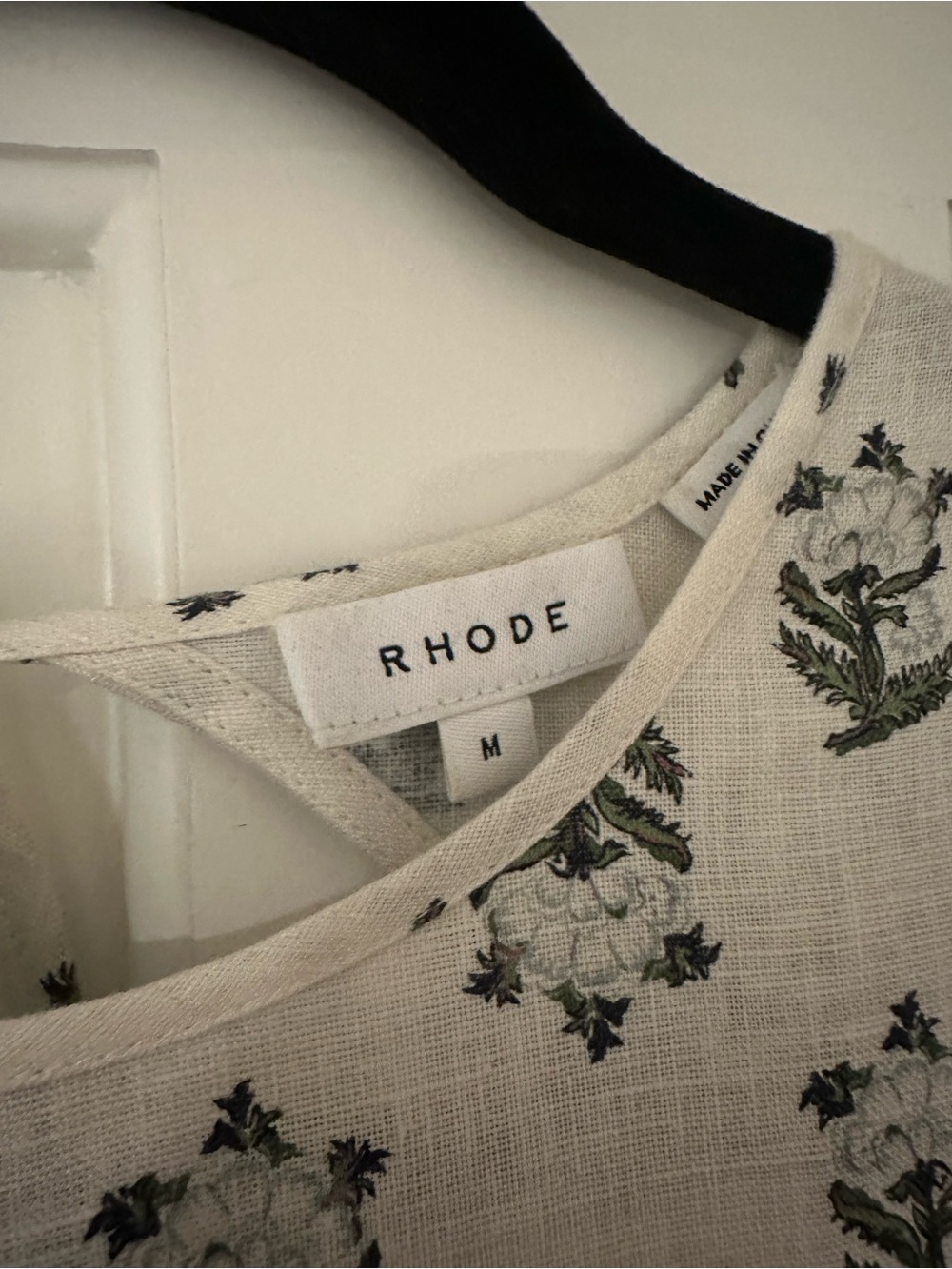 RHODE Maryam Dress - Marygold Flower Taupe - Picture 6 of 6